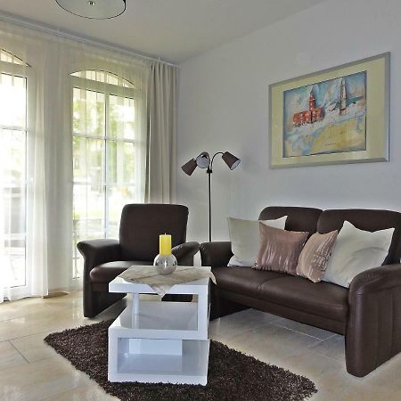 3 Zimmer Ferienwohnung Haus Meeresblick Mit Meerblick A005 Mit Suedterrasse Und Strandkorb Baabe Esterno foto