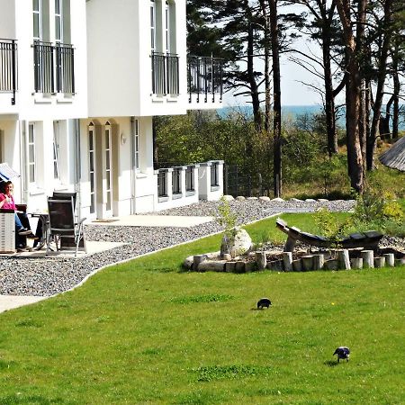 3 Zimmer Ferienwohnung Haus Meeresblick Mit Meerblick A005 Mit Suedterrasse Und Strandkorb Baabe Esterno foto