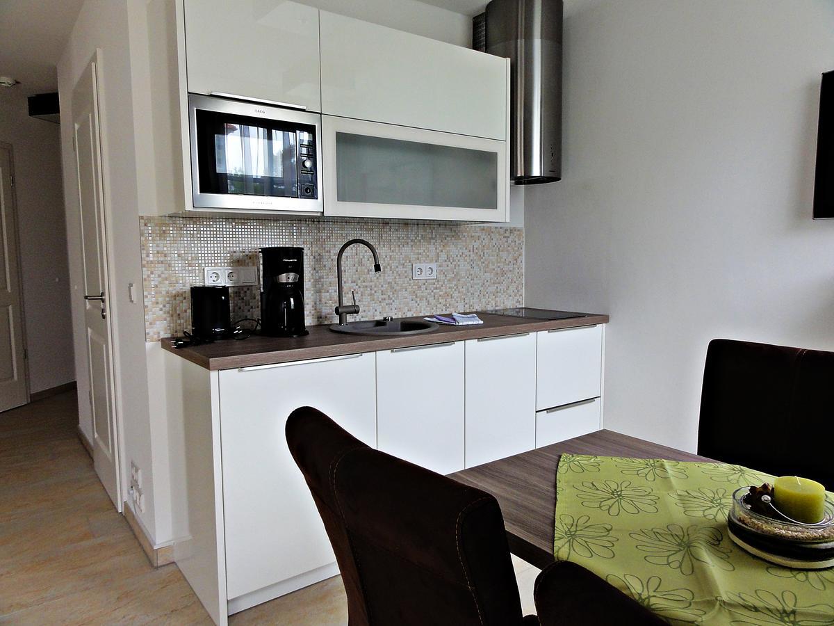 3 Zimmer Ferienwohnung Haus Meeresblick Mit Meerblick A005 Mit Suedterrasse Und Strandkorb Baabe Esterno foto