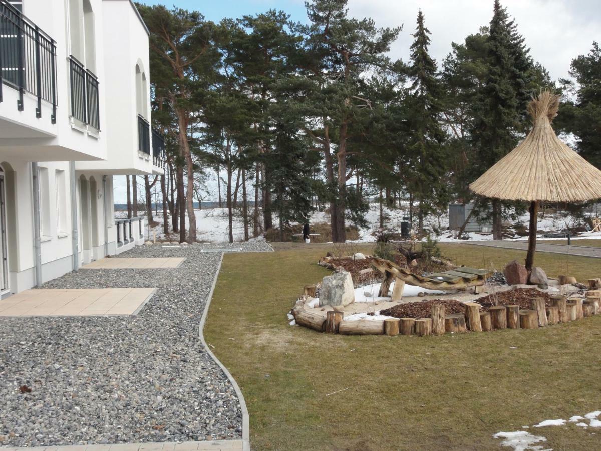 3 Zimmer Ferienwohnung Haus Meeresblick Mit Meerblick A005 Mit Suedterrasse Und Strandkorb Baabe Esterno foto